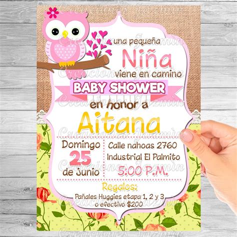 Invitación Animada Baby Shower