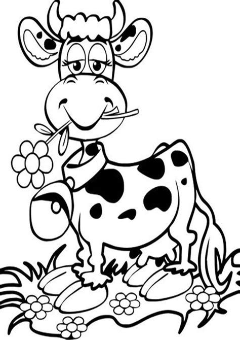 Cow Coloring Pages Free Printable Print As Many As You Want, And Come ...