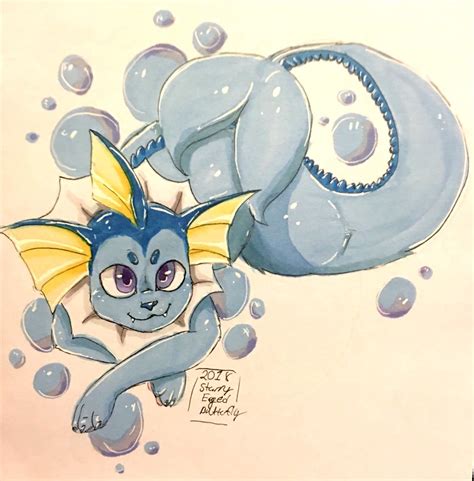 💧 Vaporeon 💧 [My Art] | Pokémon Amino