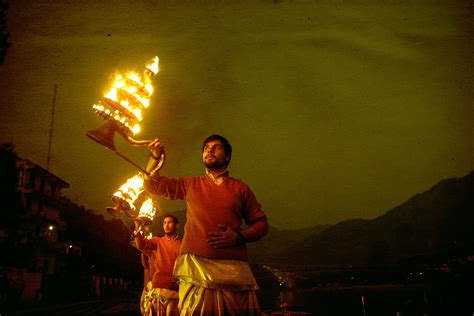 Ganga Aarti at Rishikesh. on Behance