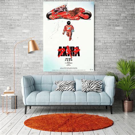 Akira Original Japanese Anime Poster Manga Wall Art Print - Etsy