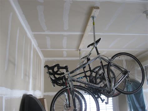 So little time, so much to explore: Garage Ceiling Bike Rack