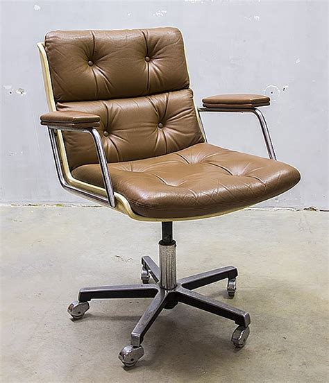 Mid century modern vintage design office chair | #36945