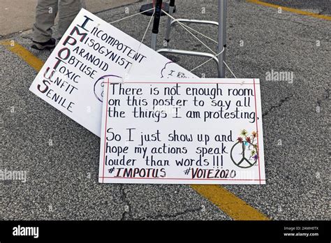 Protest signs hi-res stock photography and images - Alamy