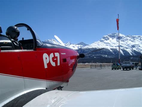 Samedan Airport PC-7 | W-chlaus | Flickr