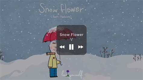 BTS V - Snow Flower (feat Peakboy) || 1 hour - YouTube