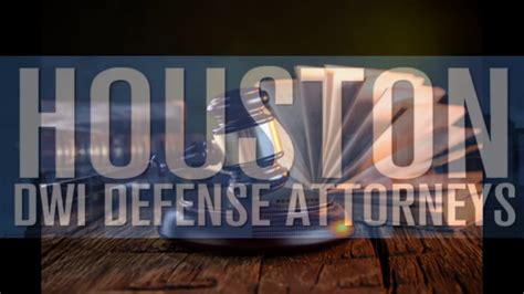 dwi lawyer houston - YouTube