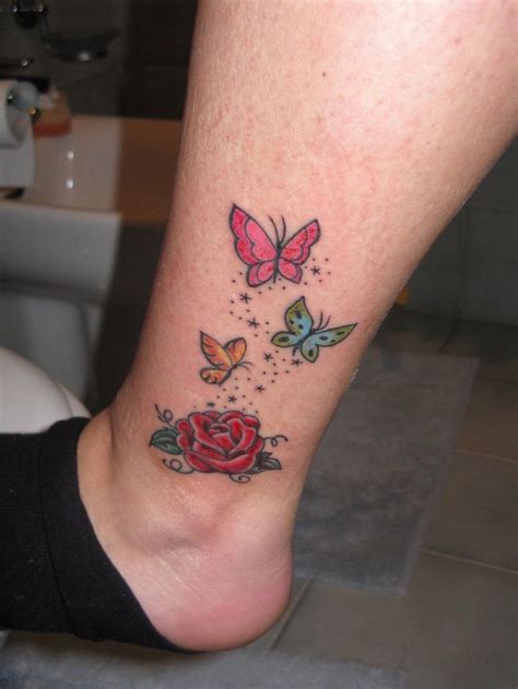 36+ Rose With Butterfly Tattoos Designs - IknaSawlih