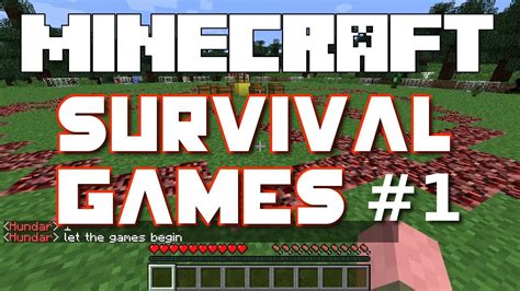 Minecraft Survival Games - Part 1 (Hosted by iHasCupQuake) - YouTube