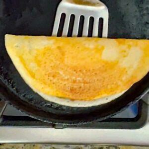 Dosa On Cast Iron Pan - Culinary Shades