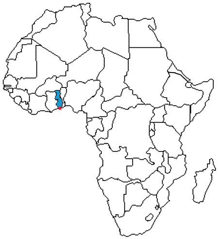 West Africa Map Quiz Flashcards | Quizlet