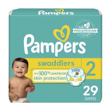 Pampers Swaddlers Baby Diapers - Size 2 - Shop Diapers at H-E-B