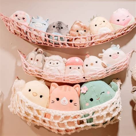 𝐀𝑅𝐼𝐸𝐿𝐿𝐴 ☁️ on Instagram: “loving my cute wall setup!! ☺ handmade by me :-) . . #squishmallow # ...