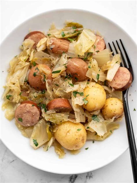 Slow Cooker Cabbage and Sausage - Budget Bytes