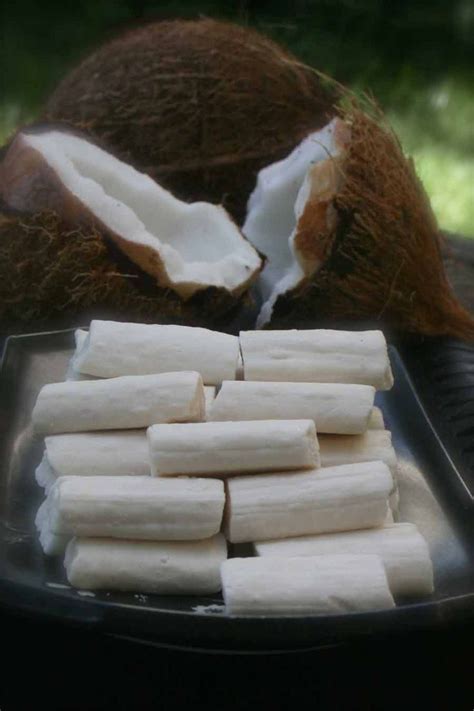 Dulces De Coco - My Grandmother used to make this by stretching it on a nail in the back yard of ...