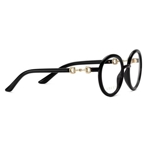 Gucci - Round Frame Optical Glasses - Black - Gucci Eyewear - Avvenice