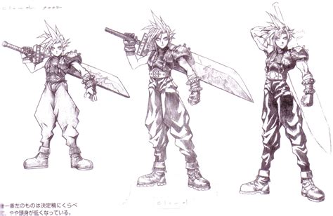 Final Fantasy VII Concept Art collection : r/FinalFantasy