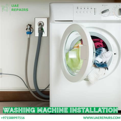 Washing machine installation - +971588997516 - UAE Repairs