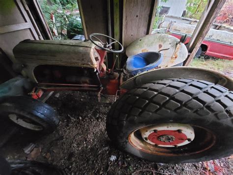 Lot # 9 - Vintage Ford N-Series Agricultural Tractor | Belfair Estate Sale - Sparks Estate ...