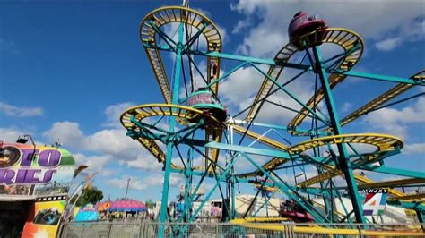 Clay County Fair opens with new food, rides, same family fun - YouTube