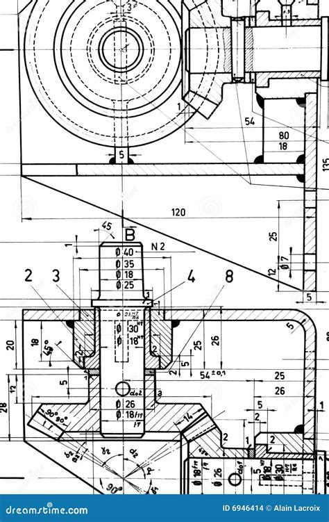 Manufacturing Blueprint Symbols Chart