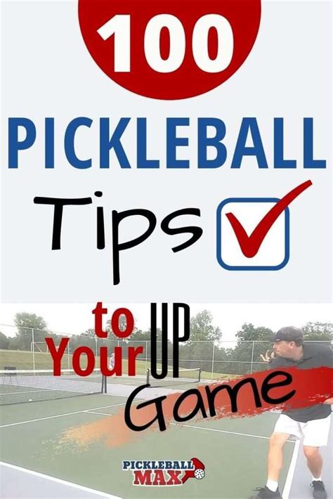 100 Pickleball Tips and Tricks to Up Your Game – PickleballMAX