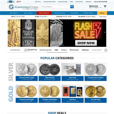 Gainesville Coins reviews, ratings & company details