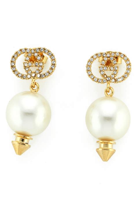 Gucci Imitation Pearl Drop Earrings | Nordstrom