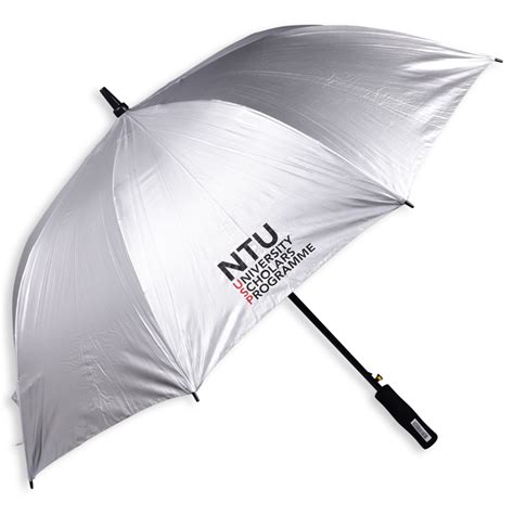 Customised 27'' Golf Umbrella (Silver Coating) With Logo Print Singapore