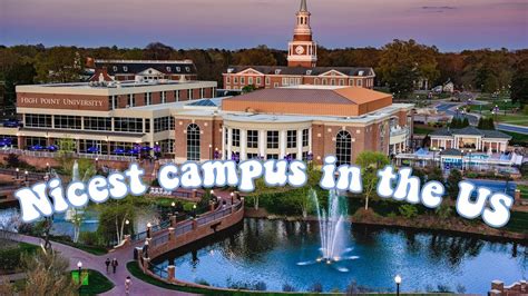 HIGH POINT UNIVERSITY CAMPUS TOUR - YouTube