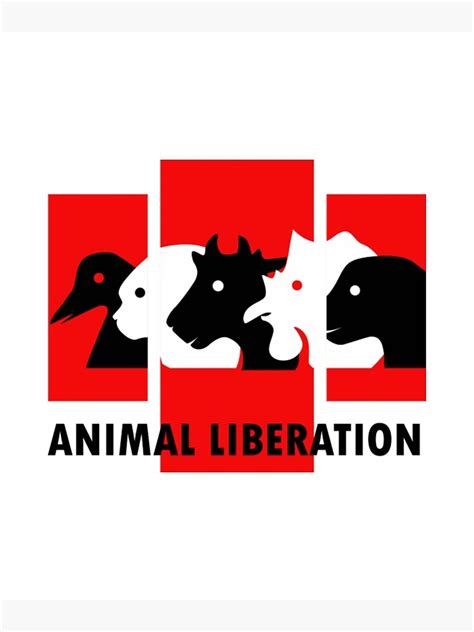 "ALF Animal Liberation Front animal" Poster for Sale by GoriAntan ...