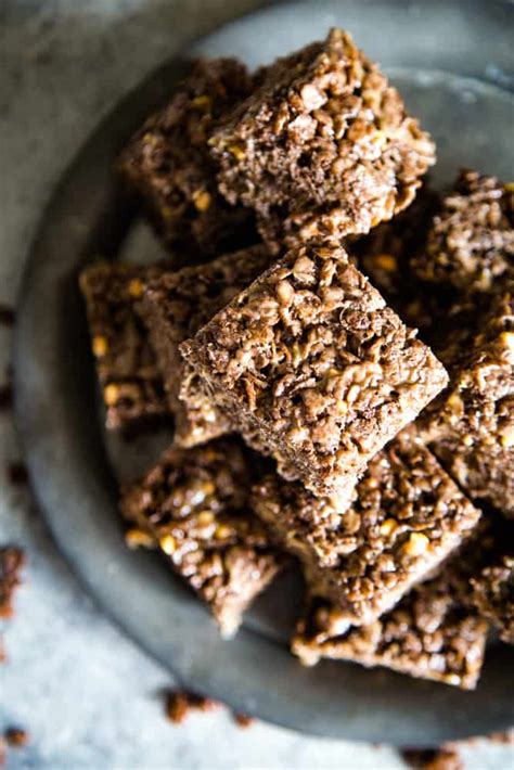 Chocolate Peanut Butter Squares Recipe - The Seaside Baker