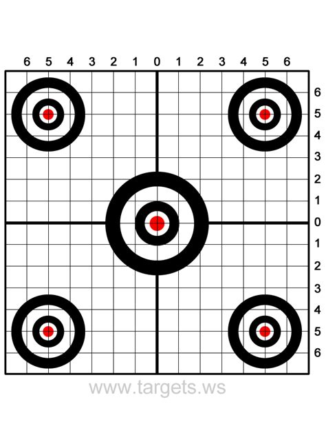 Printable Air Rifle Targets