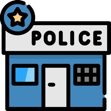Police Station Clip Art PNG