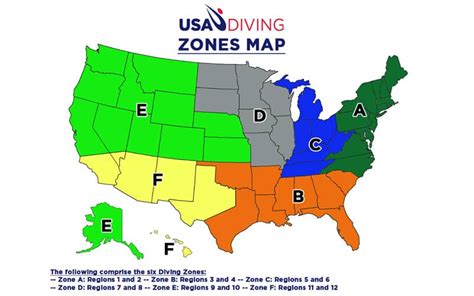 Region and Zone maps