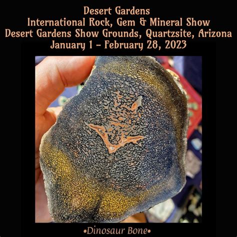 Desert Gardens International Rock, Gem & Mineral Show 2023