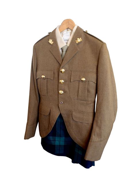 Royal Regiment Of Scotland Uniform Tunic/Kilt/Shirt/Tie