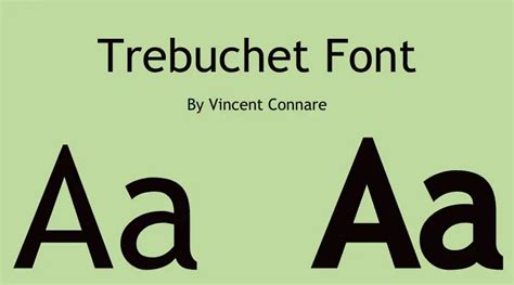 Trebuchet Font Free Download | Free Fonts Vault