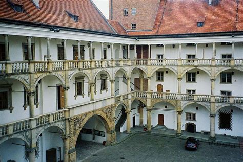 Brzeg Castle is located in Brzeg,Opole,Silesia. Poland.The Piast family ...