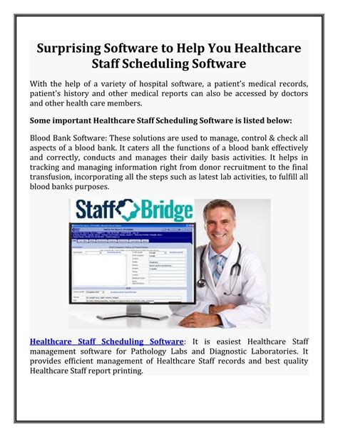 PPT - Surprising Software to Help You Healthcare Staff Scheduling ...