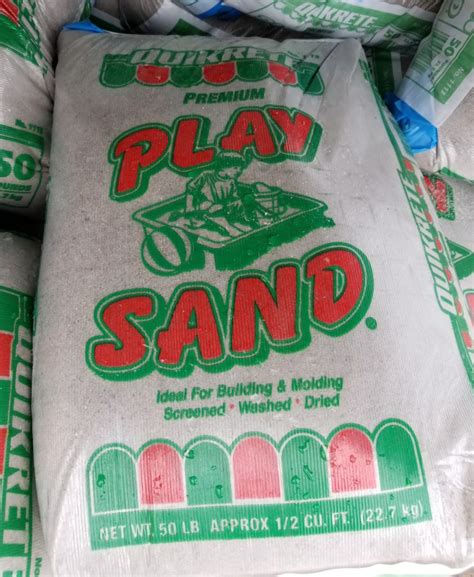 50lb bags of Playground Sand 3 for $10.00 at Lowe’s! – Holiday Deals ...