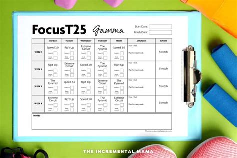 Free Printable Focus T25 Calendar (Alpha, Beta Gamma), 54% OFF