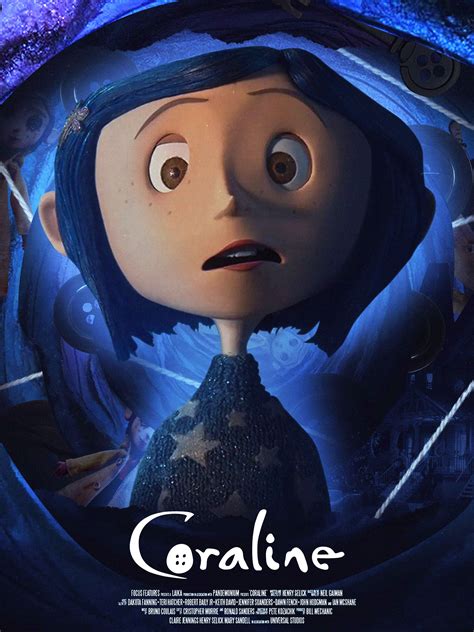 Coraline Poster | Movie posters design, Halloween poster, Coraline movie