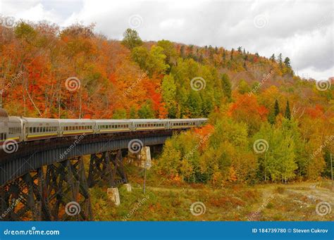 SAULT STE MARIE, CANADA - 26 SEPT 2001: the Agawa Canyon Tour Train ...