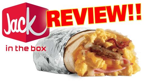 Jack N The Box Breakfast Burrito - Burrito Walls