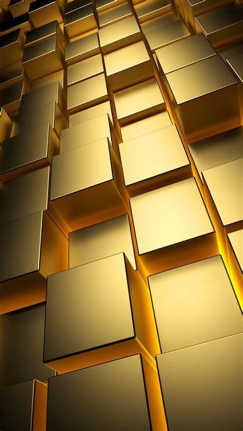 Gold cubes pattern | Golden wallpaper, Phone wallpaper design, Samsung ...