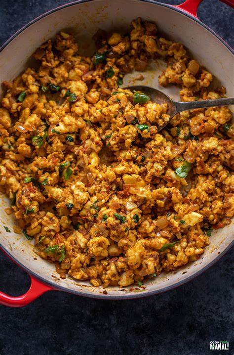 Paneer Bhurji - Cook With Manali