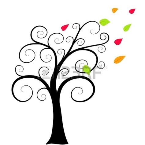 Fall Tree Silhouette at GetDrawings | Free download