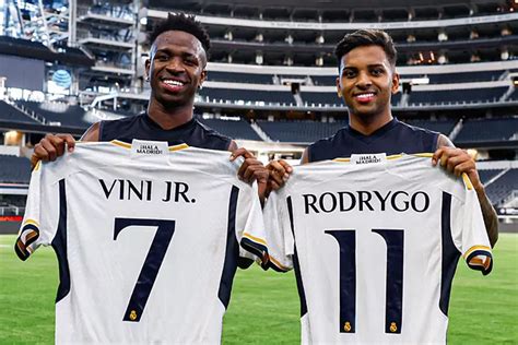 Vinicius And Rodrygo Get New Jersey Numbers - Govima News