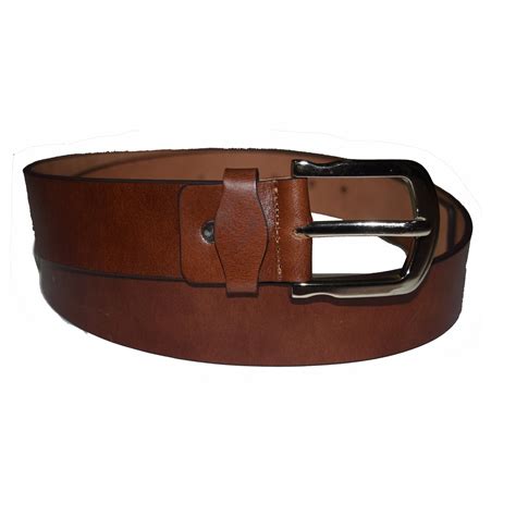 Casual Brown Wide Leather Belt, Genuine Leather Belt – Lusso Leather